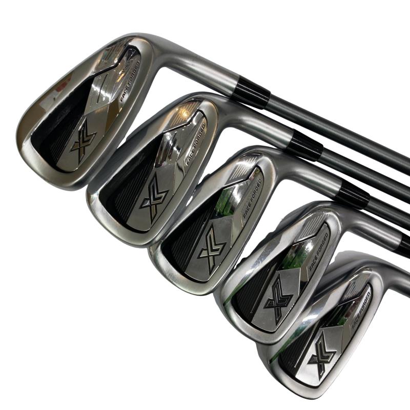 【中古】 ダンロップ XXIO(2024) eks 5S アイアンセット IR Miyazaki AX-3(IR) (フレックスSR) メンズ 男性用 右利き 右用 Cランク ゴルフクラブ