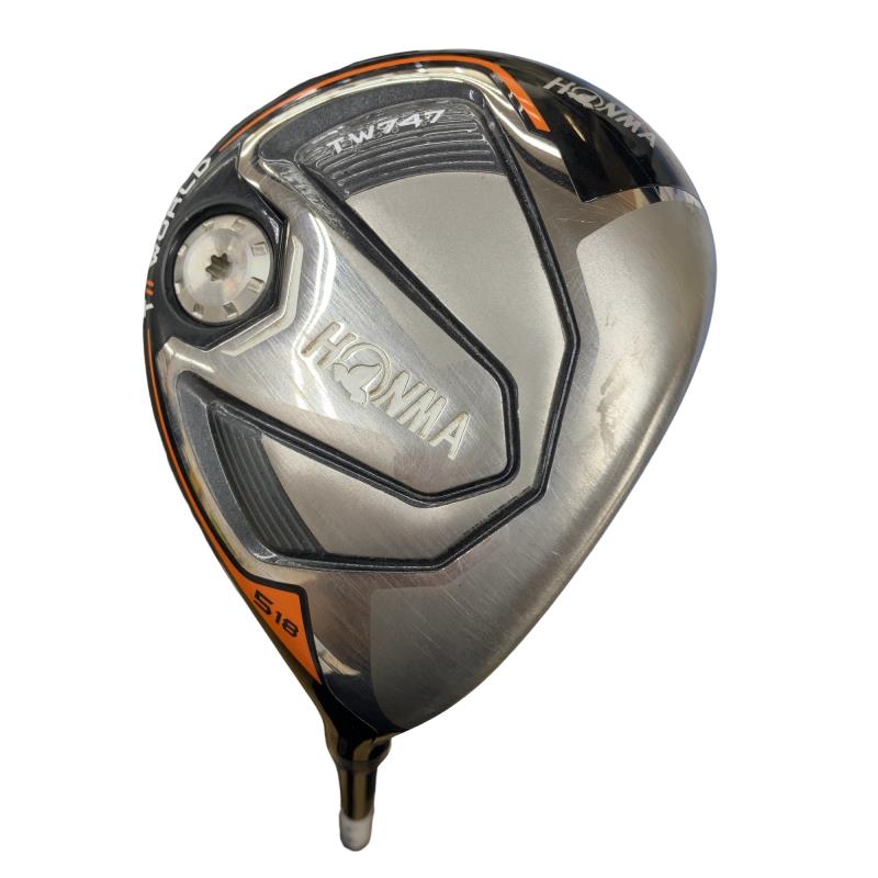 【中古】 本間ゴルフ TOUR WORLD TW747 5W フェアウェイウッド FW VIZARD for 747 50(公明正大通い路) (フレックスS) メンズ 成人男性用 右利き 右用 C位置づける ゴルフ野球クラブ