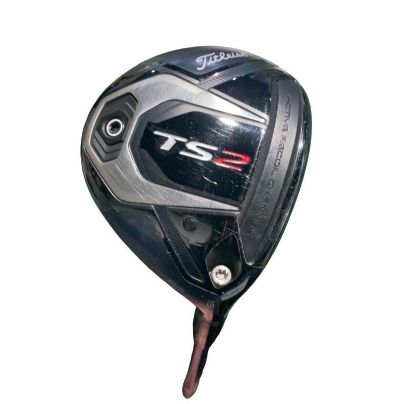【中古】 タイトリスト TS2 15° フェアウェイウッド FW 純正特注シャフト (フレックスS) メンズ 男性用 右利き 右用 Cランク ゴルフクラブ