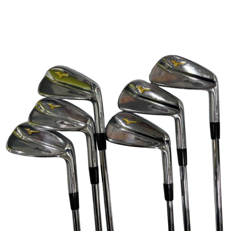 【中古】 ミズノ Mizuno Pro 120 6S アイアンセット IR 純正特注シャフト (フレックスその他) メンズ 男性用 右利き 右用 Cランク ゴルフクラブ