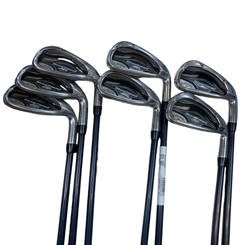 【中古】 キャロウェイ STEELHEAD XR 8S アイアンセット IR XR(STEELHEAD) (フレックスR) メンズ 男性用 右利き 右用 Cランク ゴルフクラブ