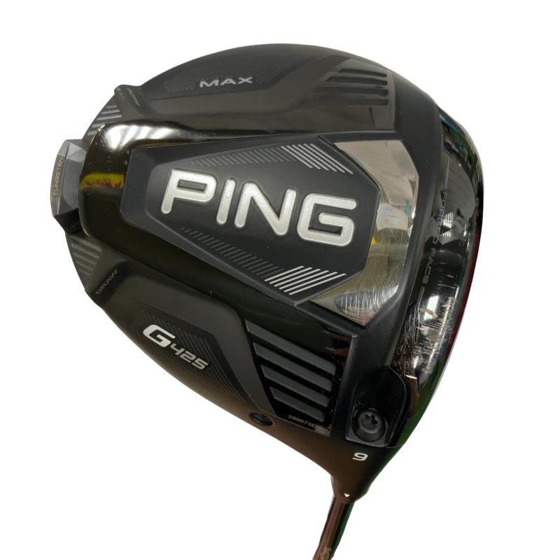 【中古】 ピン G425 MAX  9°(アーコス皆無) １番ウッド DR VENTUS BLUE 6 (フレックスS) メンズ 成人男性用 右利き 右用 C位置づける ゴルフ野球クラブ