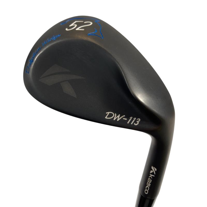 【中古】 キャスコ Dolphin Wedge DW-113 黒いこと 52° ウェッジ WG Dynamic Gold (フレックスS) メンズ 成人男性用 右利き 右用 C位置づける ゴルフ野球クラブ