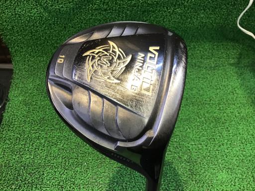【中古】 カタナゴルフ VOLTiO NINJA 880Hi G(黒いこと) 10° １番ウッド DR VOLTiO Speeder 461 (フレックスSR) メンズ 成人男性用 右利き 右用 C序列付ける ゴルフ野球クラブ