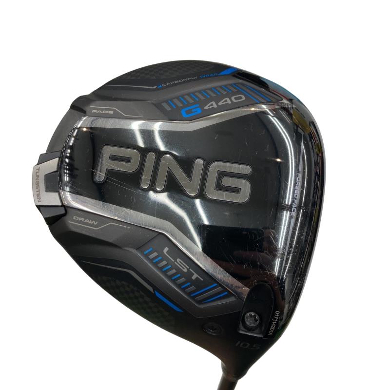 【中古】 ピン G440 LST 10.5° １番ウッド DR 完全無欠特注立て坑 (フレックスX) メンズ 成人男性用 右利き 右用 C序列付ける ゴルフ野球クラブ