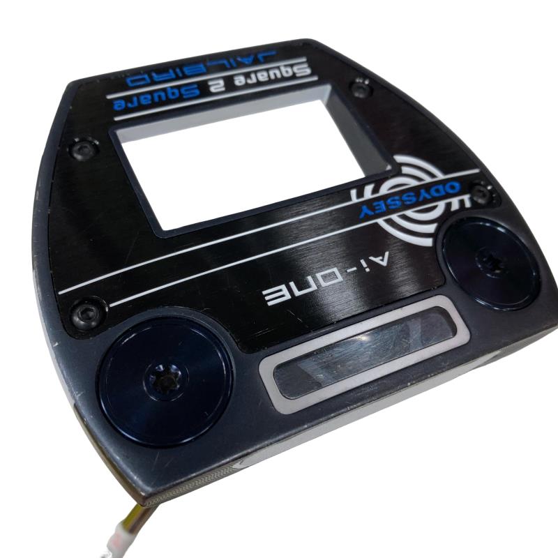 【中古】 オデッセイ Ai-DUAL SQUARE 2 SQUARE JAILBIRD 33インチ パター PT STROKE LAB 120 スチール (フレックスその他) メンズ 男性用 右利き 右用 Cランク ゴルフクラブ