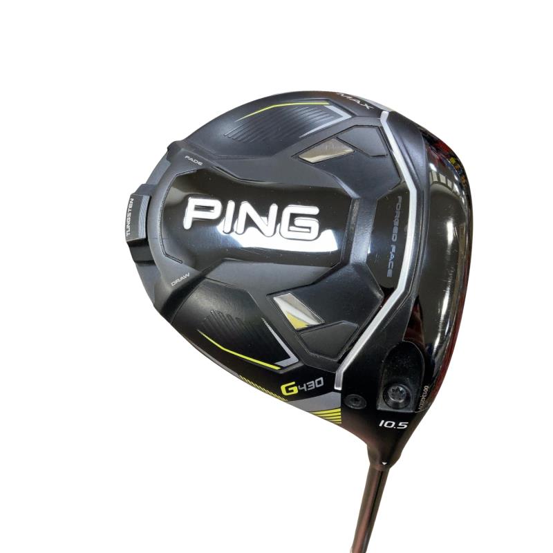 【中古】 ピン G430 MAX 10.5° １番ウッド DR ALTA J CB BLACK(DR) (フレックスS) メンズ 成人男性用 右利き 右用 B位置付ける ゴルフ野球クラブ ドライバー-ゴルフ