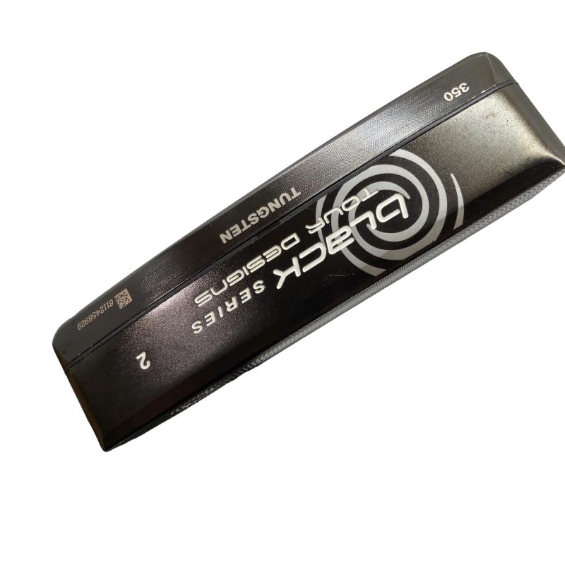 【中古】 オデッセイ BLACK SERIES TOUR DESIGNS #2 33in パター PT スチール写真 (フレックス余分の物) メンズ 成人男性用 右利き 右用 C序列付ける ゴルフ野球クラブ