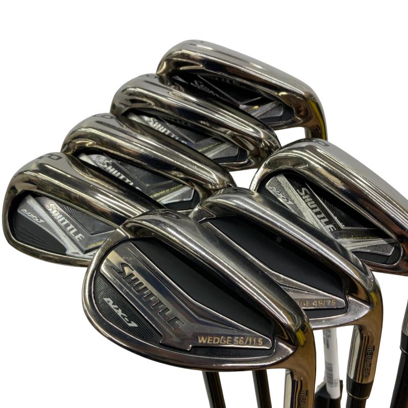 【中古】 マジェスティゴルフ(旧マルマン) SHUTTLE NX-1 7S アイアンセット IR IMPACT FIT MV504(アイアン) (フレックスR) メンズ 男性用 右利き 右用 Cランク ゴルフクラブ