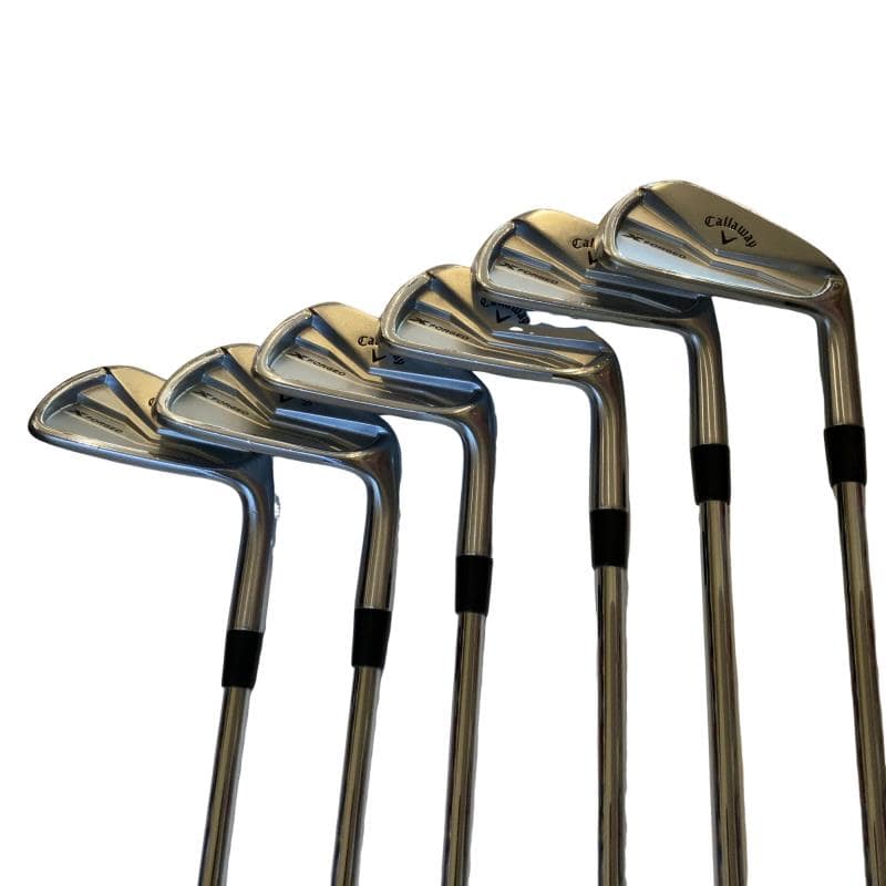【中古】 キャロウェイ X FORGED(2024) 6S アイアンセット IR Dynamic Gold MID 115 (フレックスS) メンズ 男性用 右利き 右用 Cランク ゴルフクラブ｜ゴルフパートナー 中古クラブ店