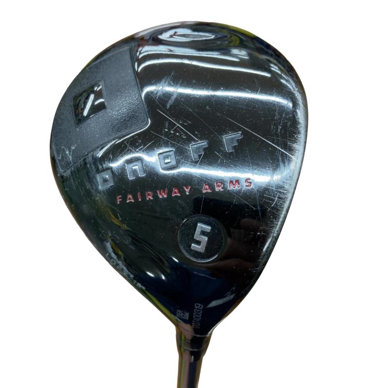 【中古】 ダイワ(グローブライド) ONOFF ARMS(2014) KURO 5W フェアウェイウッド FW リシャフト (フレックスその他) メンズ 男性用 右利き 右用 Cランク ゴルフクラブ