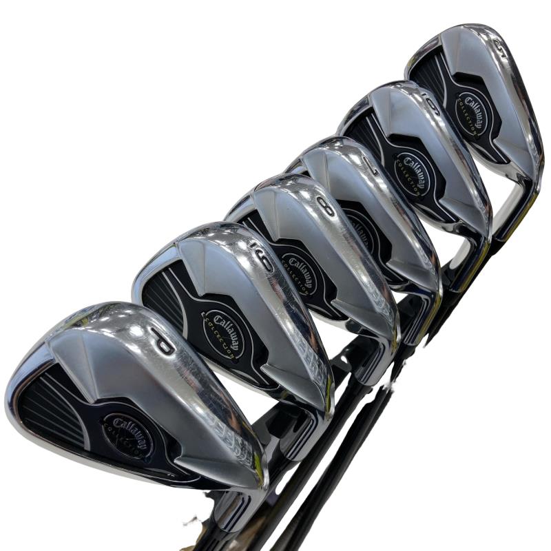 【中古】 キャロウェイ Callaway COLLECTION 6S アイアン書き割り IR Tour AD CC(アイアン) (フレックスS) メンズ 成人男性用 右利き 右用 C序列付ける ゴルフ野球クラブ