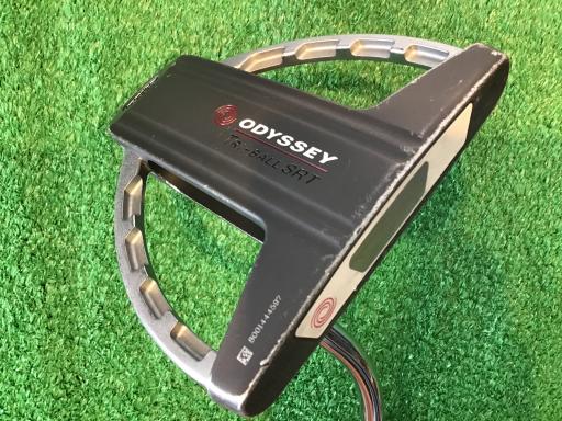 【中古】 オデッセイ WHITE STEEL TRI-BALL SRT 33インチ パター PT スチール (フレックスその他) メンズ 男性用 右利き 右用 Eランク ゴルフクラブ