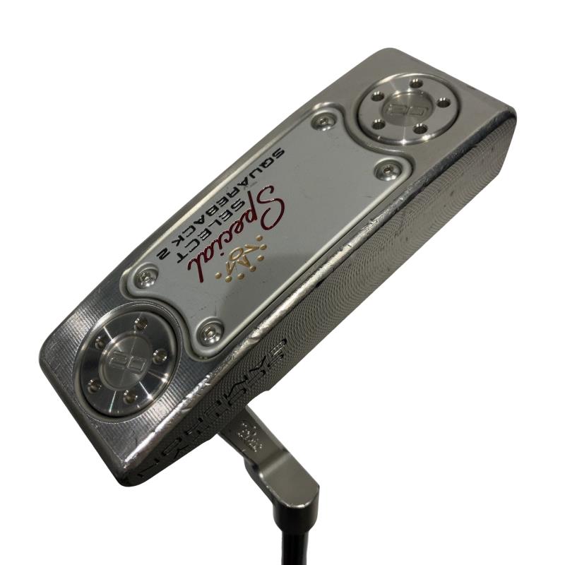 【中古】 タイトリスト SCOTTY CAMERON Special select SQUAREBACK 2 33in パター PT スチール写真 (フレックス余分の物) メンズ 成人男性用 右利き 右用 C価値づける ゴルフ野球クラブ