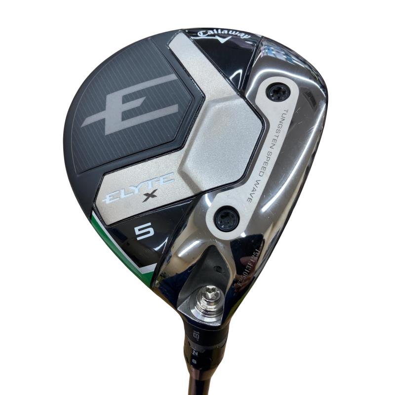 【中古】 キャロウェイ ELYTE X 5W フェアウェイウッド FW VENTUS GREEN 50 for CW(ELYTE FW) (フレックスR) メンズ 男性用 右利き 右用 Cランク ゴルフクラブ｜ゴルフパートナー 中古クラブ店
