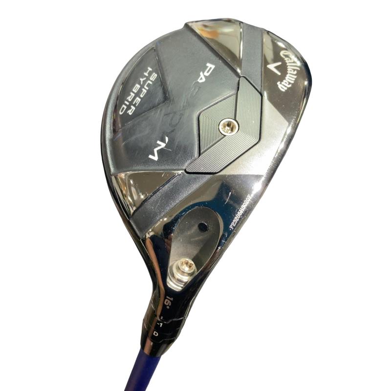 【中古】 キャロウェイ PARADYM SUPER HYBRID 16° ありがた味 UT 完全無欠特注立て坑 (フレックスR) メンズ 成人男性用 右利き 右用 C価値づける ゴルフ野球クラブ