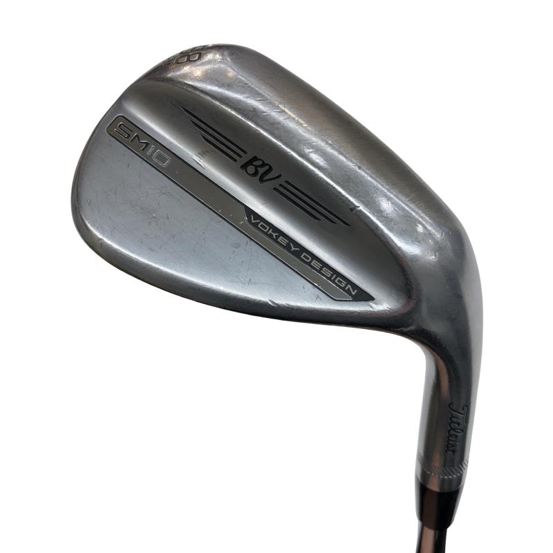 【中古】 タイトリスト VOKEY SPIN MILLED SM10 ツアークロム 58°/08°M ウェッジ WG BV 105 (フレックスその他) メンズ 男性用 右利き 右用 Cランク ゴルフクラブ