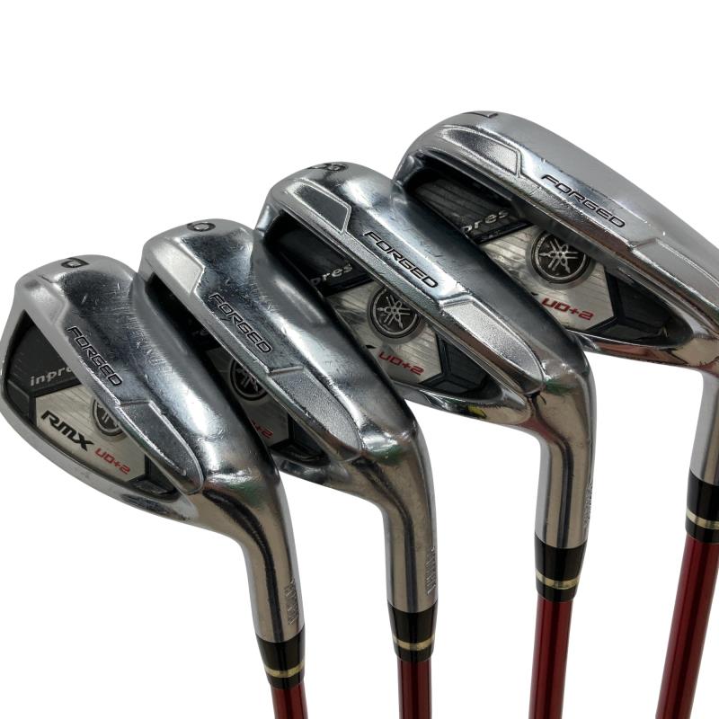 【中古】 ヤマハ inpres RMX UD+2 4S アイアン書き割り IR BASSARA FS50 (フレックスR) メンズ 成人男性用 右利き 右用 C位置づける ゴルフ野球クラブ