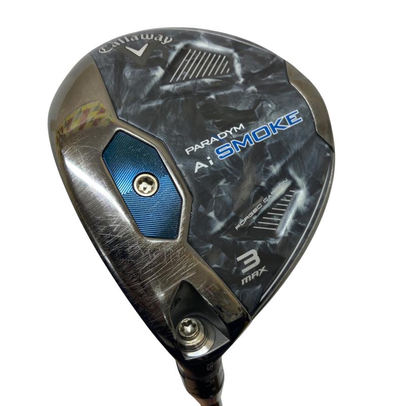 【中古】 キャロウェイ PARADYM Ai SMOKE MAX  3W レフティ フェアウェイウッド FW TENSEI 50 for CW(Ai SMOKE FW) (フレックスR) メンズ 男性用 左利き レフティ 左用 Cランク ゴルフクラブ