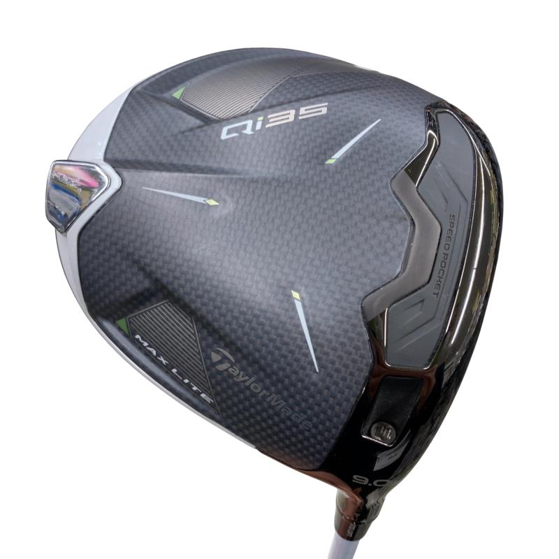 【中古】 テーラーメイド Qi35 MAX LITE 9° ドライバー DR 純正特注シャフト (フレックスその他) メンズ 男性用 右利き 右用 Bランク ゴルフクラブ
