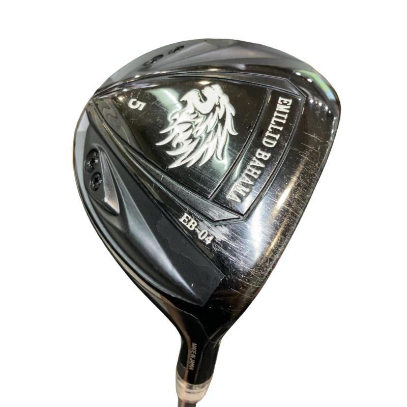 【中古】 エミリッドバハマ EMILLID BAHAMA EB-04 黒いこと 5W フェアウェイウッド FW 一風変わった炭素 (フレックスR) メンズ 成人男性用 右利き 右用 C位置づける ゴルフ野球クラブ
