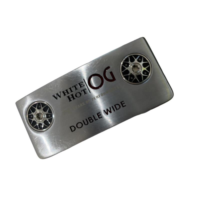 【中古】 オデッセイ WHITE HOT OG DOUBLE WIDE 33in パター PT STROKE LAB (フレックス余分の物) メンズ 成人男性用 右利き 右用 C価値づける ゴルフ野球クラブ