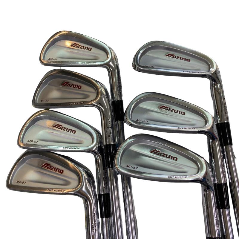 【中古】 ミズノ MP-57 7S アイアンセット IR NS PRO 950GH (フレックスS) メンズ 男性用 右利き 右用 Cランク ゴルフクラブ