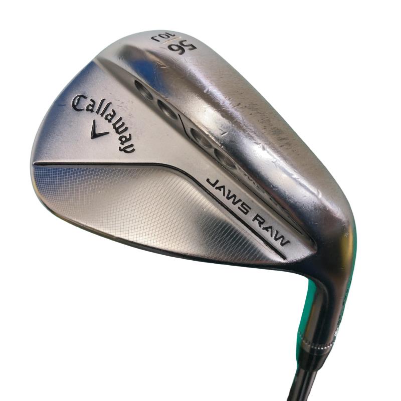 【中古】 キャロウェイ JAWS RAW クロムメッキ 56°/10°J ウェッジ WG NS PRO 950GH neo (フレックスS) メンズ 男性用 右利き 右用 Cランク ゴルフクラブ