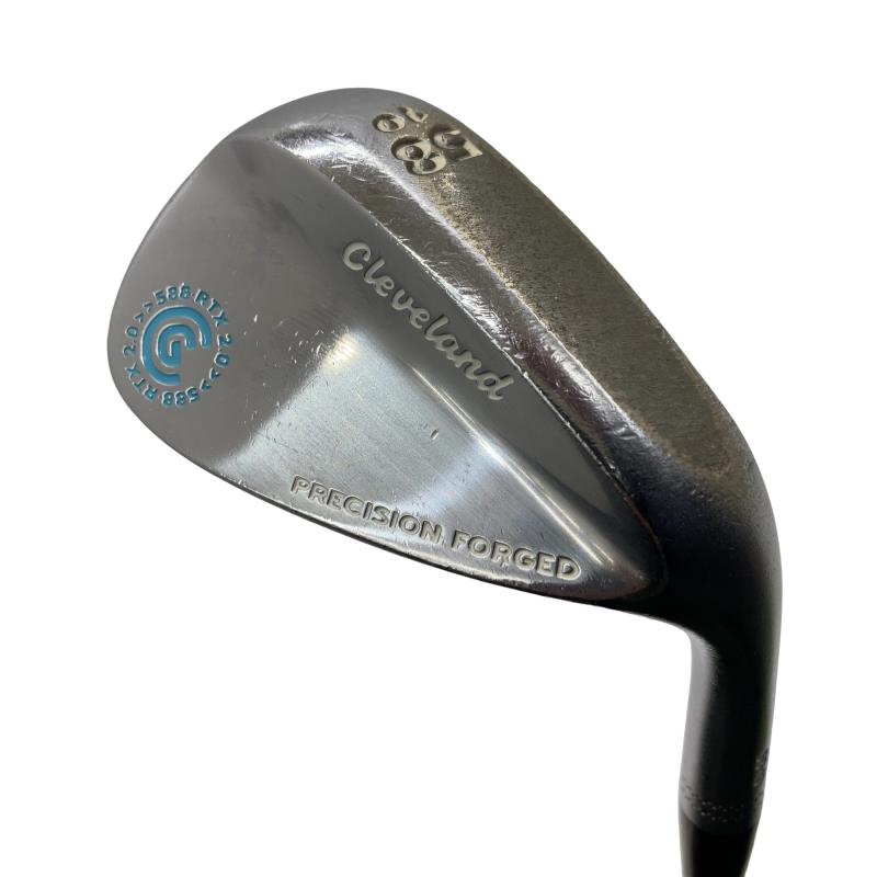 【中古】 クリーブランド Cleveland 588 RTX 2.0 PRECISION FORGED(松山仕様) 58°/10° ウェッジ WG Dynamic Gold (フレックスS) メンズ 男性用 右利き 右用 Cランク ゴルフクラブ