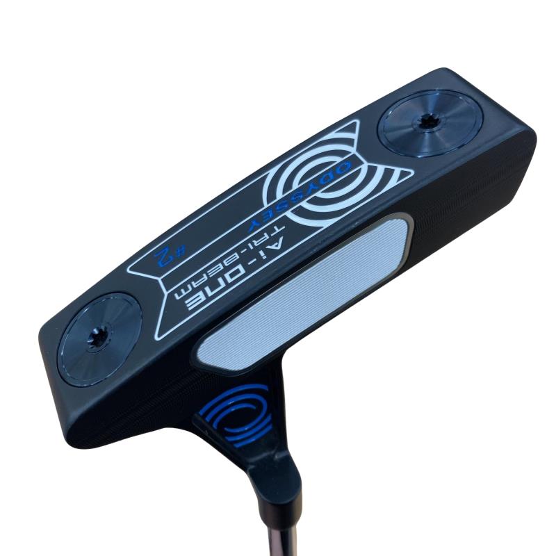 【中古】 オデッセイ Ai-ONE TRI-BEAM #2 34in パター PT STROKE LAB 90 スチール写真 (フレックス余分の物) メンズ 成人男性用 右利き 右用 C位置づける ゴルフ野球クラブ