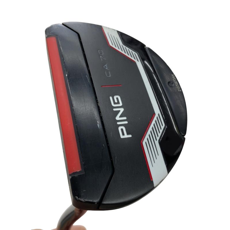【中古】 ピン PING CA 70(2021)(長さ調整機能付き)(PP58) レフティ パター PT スチール (フレックスその他) メンズ 男性用 左利き レフティ 左用 Cランク ゴルフクラブ