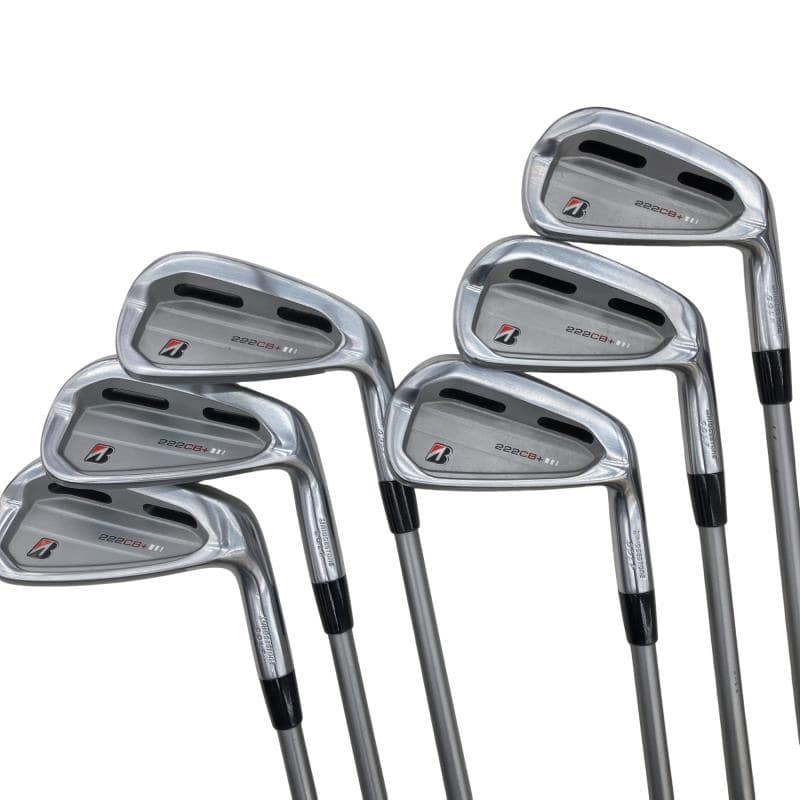 【中古】 ブリヂストン BRIDGESTONE 222CB+ 6S アイアン仕掛ける IR MCI B70 (フレックスS) メンズ 成人男性用 右利き 右用 C価値づける ゴルフ野球クラブ