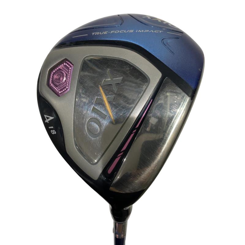 【中古】 ダンロップ XXIO(2018) 4W レディース フェアウェイウッド FW XXIO MP1000L(公明正大通い路) (フレックスL) レディース お上さん用 右利き 右用 C序列付ける ゴルフ野球クラブ