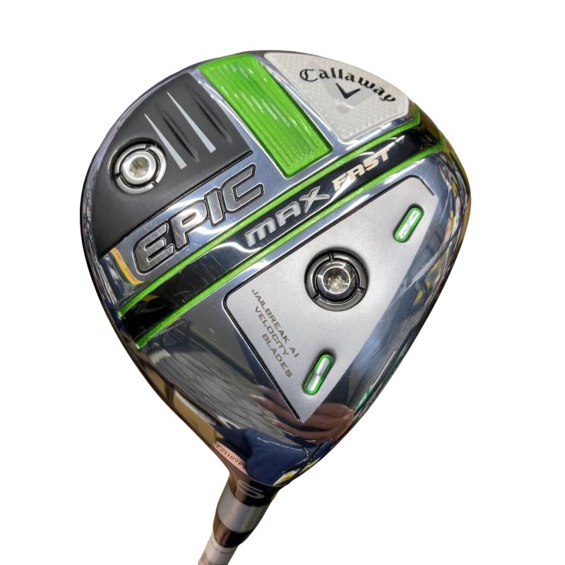 【中古】 キャロウェイ EPIC MAX FAST 5W フェアウェイウッド FW Speeder EVOLUTION for CW 40(2021 EPIC FW) (フレックスSR) メンズ 男性用 右利き 右用 Cランク ゴルフクラブ|ゴルフパートナー 中古クラブ店
