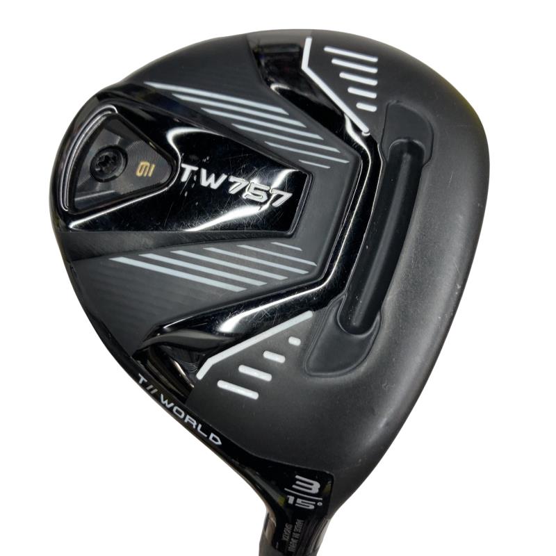 【中古】 本間ゴルフ TOUR WORLD TW757 3W フェアウェイウッド FW VIZARD for TW757(FW) (フレックスR) メンズ 男性用 右利き 右用 Cランク ゴルフクラブ