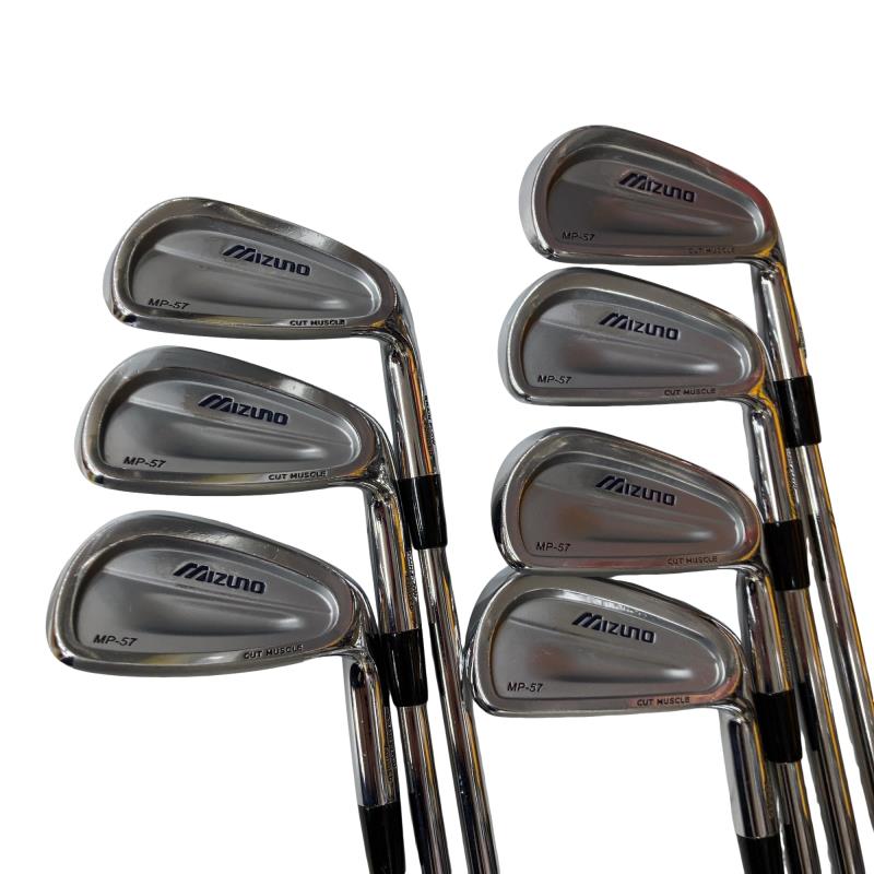 【中古】 ミズノ MP-57 7S アイアンセット IR リシャフト (フレックスその他) メンズ 男性用 右利き 右用 Cランク ゴルフクラブ｜ゴルフパートナー 中古クラブ店