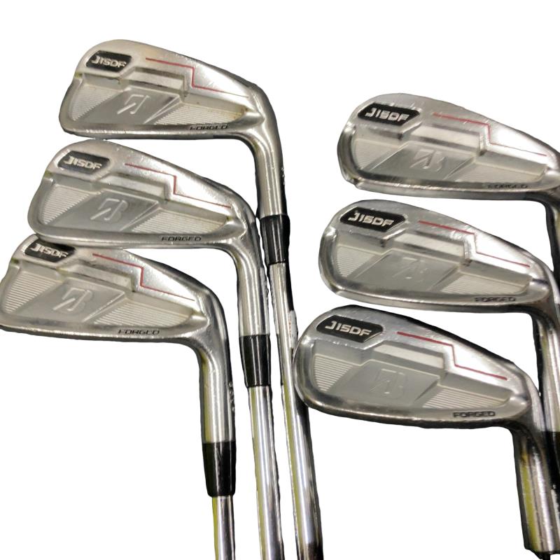 【中古】 ブリヂストン BRIDGESTONE J15DF 6S アイアンセット IR NS PRO MODUS3 TOUR120 (フレックスS) メンズ 男性用 右利き 右用 Dランク ゴルフクラブ