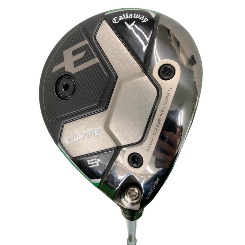 【中古】 キャロウェイ ELYTE 5W フェアウェイウッド FW 純正特注シャフト (フレックスS) メンズ 男性用 右利き 右用 Cランク ゴルフクラブ