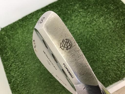 【中古】 朝日ゴルフ METAL FACTORY S2 50°/10° ウェッジ WG 純正特注シャフト (フレックスS) メンズ 男性用 右利き 右用 Cランク ゴルフクラブ
