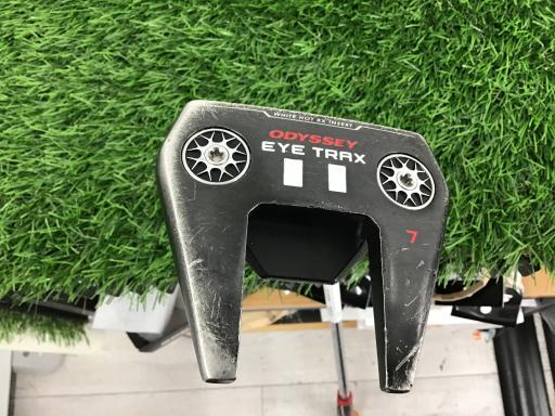 【中古】 オデッセイ EYE TRAX #7 34インチ パター PT スチール (フレックスその他) メンズ 男性用 右利き 右用 Cランク ゴルフクラブ