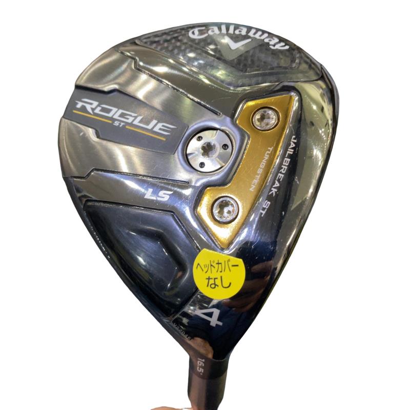 【中古】 キャロウェイ ROGUE ST LS 4W フェアウェイウッド FW リシャフト (フレックスその他) メンズ 男性用 右利き 右用 Cランク ゴルフクラブ