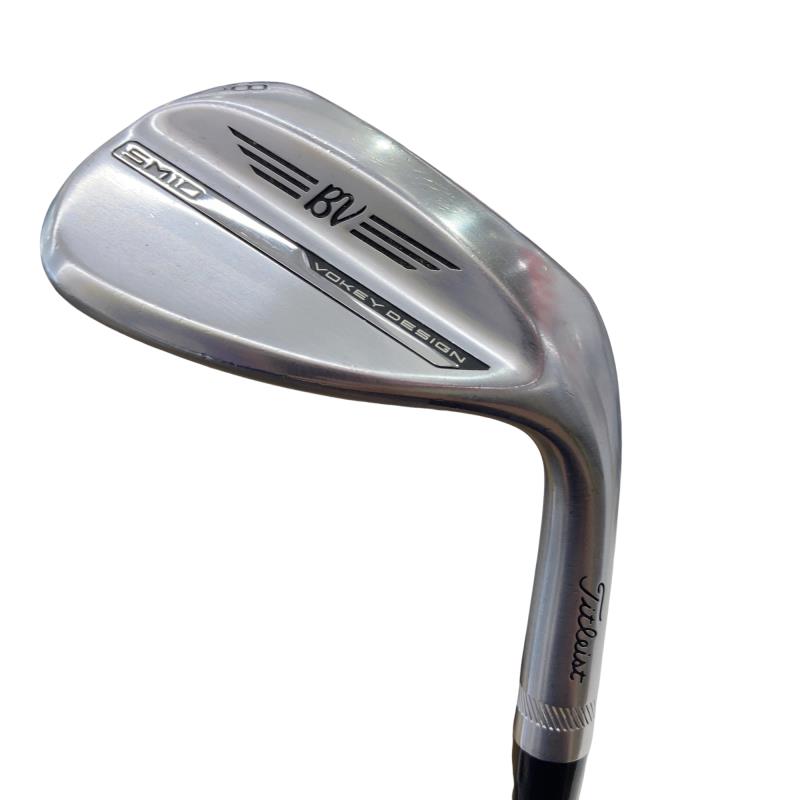 【中古】 タイトリスト VOKEY SPIN MILLED SM10 ツアークロム 58°/04°T ウェッジ WG Dynamic Gold (フレックスS) メンズ 男性用 右利き 右用 Cランク ゴルフクラブ|ゴルフパートナー 中古クラブ店