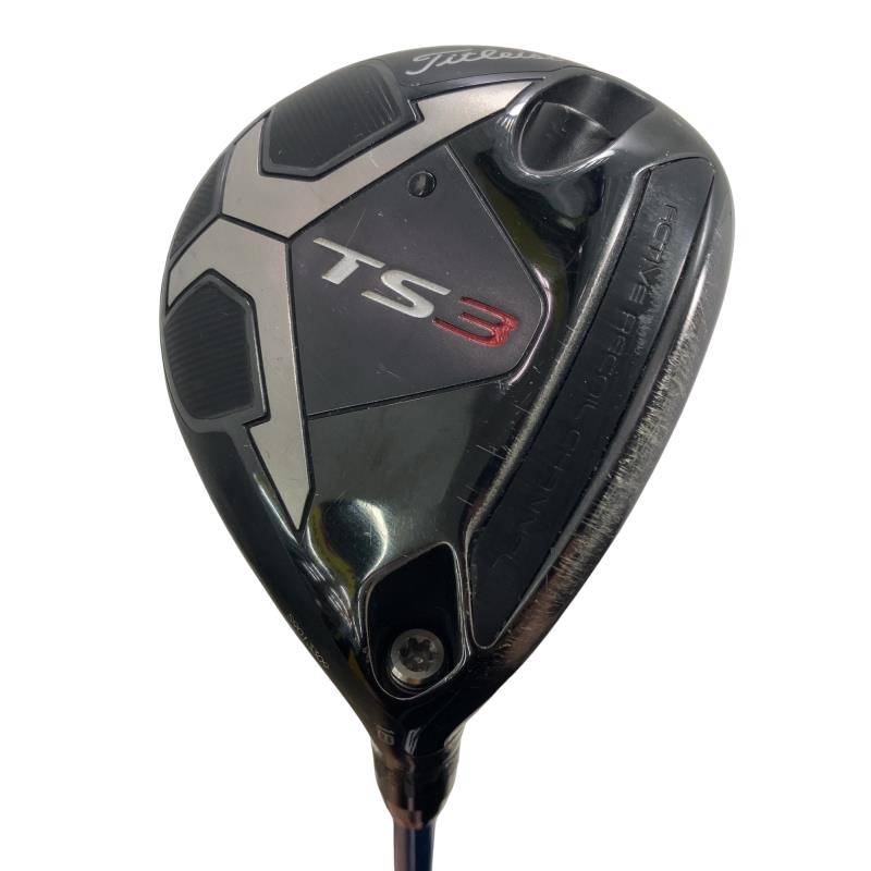 【中古】 タイトリスト TS3 18° フェアウェイウッド FW 純然たる特注矢がら (フレックスS) メンズ 成人男性用 右利き 右用 C位置づける ゴルフ野球クラブ