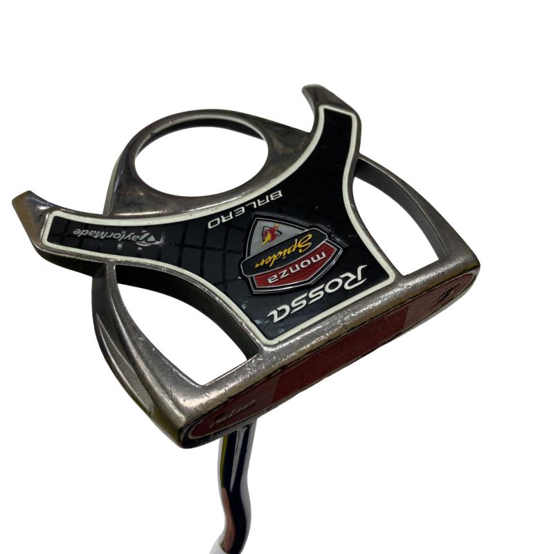 【中古】 テーラーメイド Rossa agsi+ SPIDER BALERO(Black) 34インチ パター PT スチール (フレックスその他) メンズ 男性用 右利き 右用 Cランク ゴルフクラブ