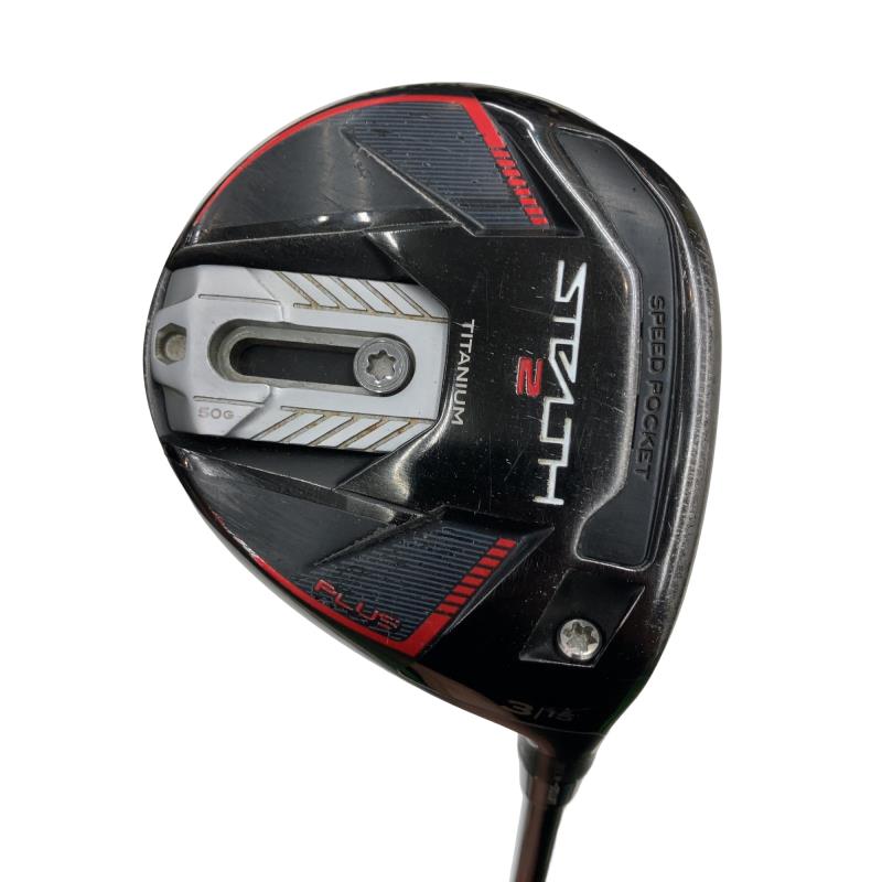 【中古】 テーラーメイド STEALTH2 PLUS 3W フェアウェイウッド FW リシャフト (フレックスその他) メンズ 男性用 右利き 右用 Cランク ゴルフクラブ｜ゴルフパートナー 中古クラブ店