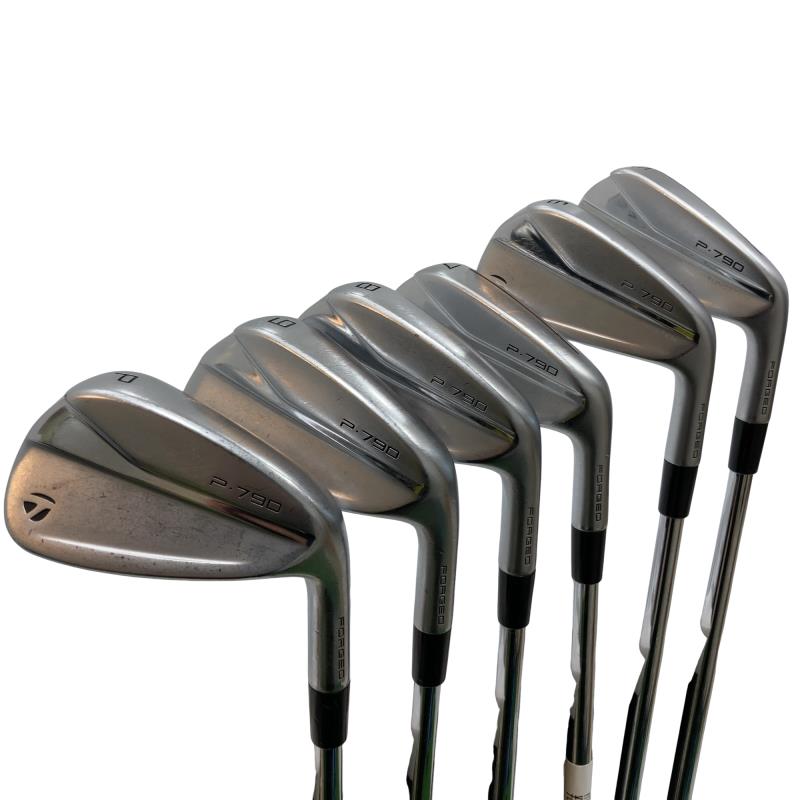 【中古】 テーラーメイド Taylor Made P・790(2021) 6S アイアンセット IR 純正特注シャフト (フレックスS) メンズ 男性用 右利き 右用 Cランク ゴルフクラブ|ゴルフパートナー 中古クラブ店