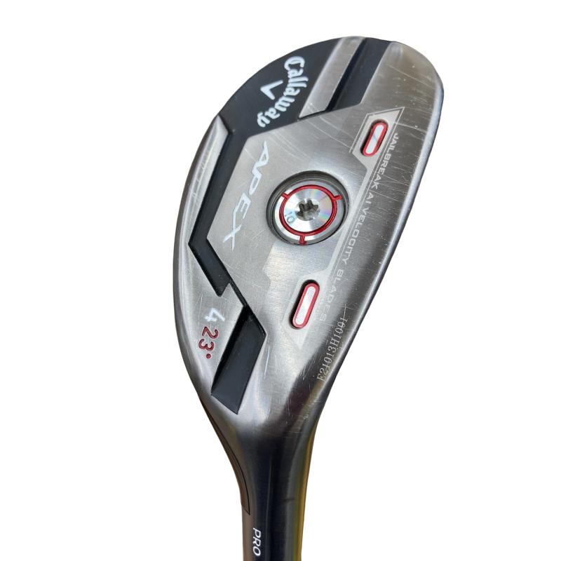 【中古】 キャロウェイ APEX PRO(2021) U4 ユーティリティ UT 純正特注シャフト (フレックスS) メンズ 男性用 右利き 右用 Cランク ゴルフクラブ