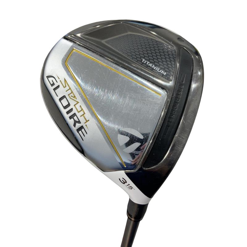 【中古】 テーラーメイド STEALTH GLOIRE 3W フェアウェイウッド FW SPEEDER NX for TM(FW) (フレックスS) メンズ 男性用 右利き 右用 Cランク ゴルフクラブ