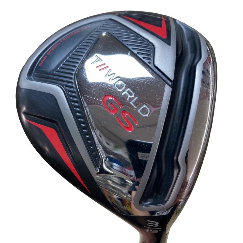 【中古】 本間ゴルフ TOUR WORLD GS 3W(15°) フェアウェイウッド FW 完全無欠特注立て坑 (フレックスS) メンズ 成人男性用 右利き 右用 C価値づける ゴルフ野球クラブ