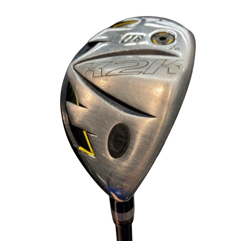 【中古】 キャスコ K2K ワンレングスユーティリティ U6 ありがた味 UT ATTAS MB-HY55 (フレックスR) メンズ 成人男性用 右利き 右用 C位置づける ゴルフ野球クラブ